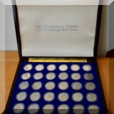 C06. Thirtieth Anniversary Collection John F Kennedy Half Dollars - $145
